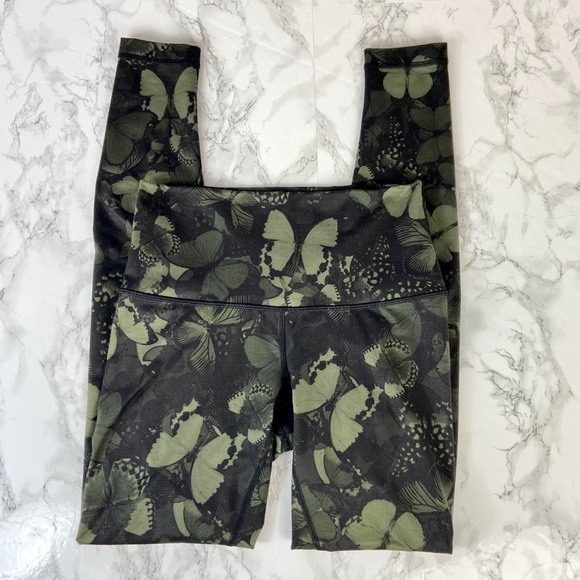 lululemon athletica Pants - Lululemon Wunder Under Butterfly Leggings 8